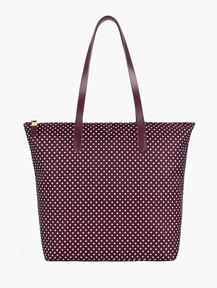 Printed Nylon Tote