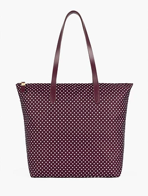 Printed Nylon Tote