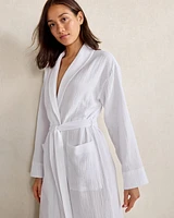 Organic Cotton Gauze Robe