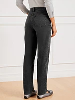 Embellished High Waist Relaxed Jeans