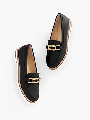 Laura Link Nappa Loafers