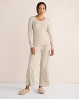 Wide Rib Modal Pants