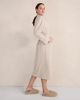 Organic Cotton Jersey Heather Robe