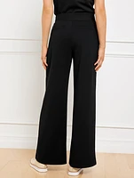 AirKnit Stretch Pintuck Wide Leg Pants