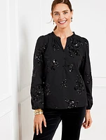 Sequin Embellished Top