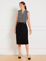 Ponte Pencil Skirt