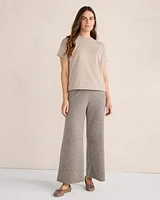 Cashmere Wide Leg Pants