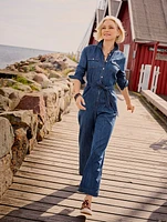 Denim Jumpsuit - Moonlight Wash