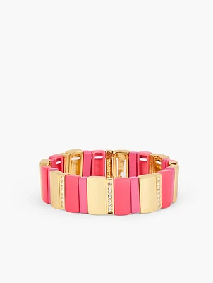 Chiclet Stretch Bracelet