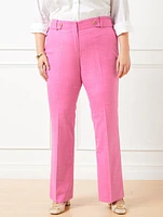 Flare Leg Twill Pants