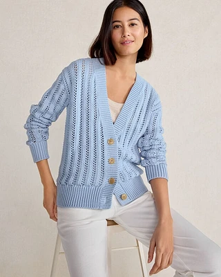 Open Stitch Cardigan