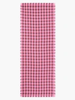 Pretty Plaid Oblong Scarf