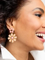 Flower Drop Earrings