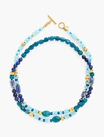 Mixed Bead Convertible Necklace 