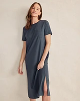 Organic Cotton Interlock T-Shirt Dress