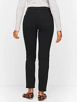 Slim Ankle Jeans - Black Curvy Fit