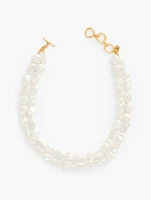 Classic Pearl Torsade Necklace