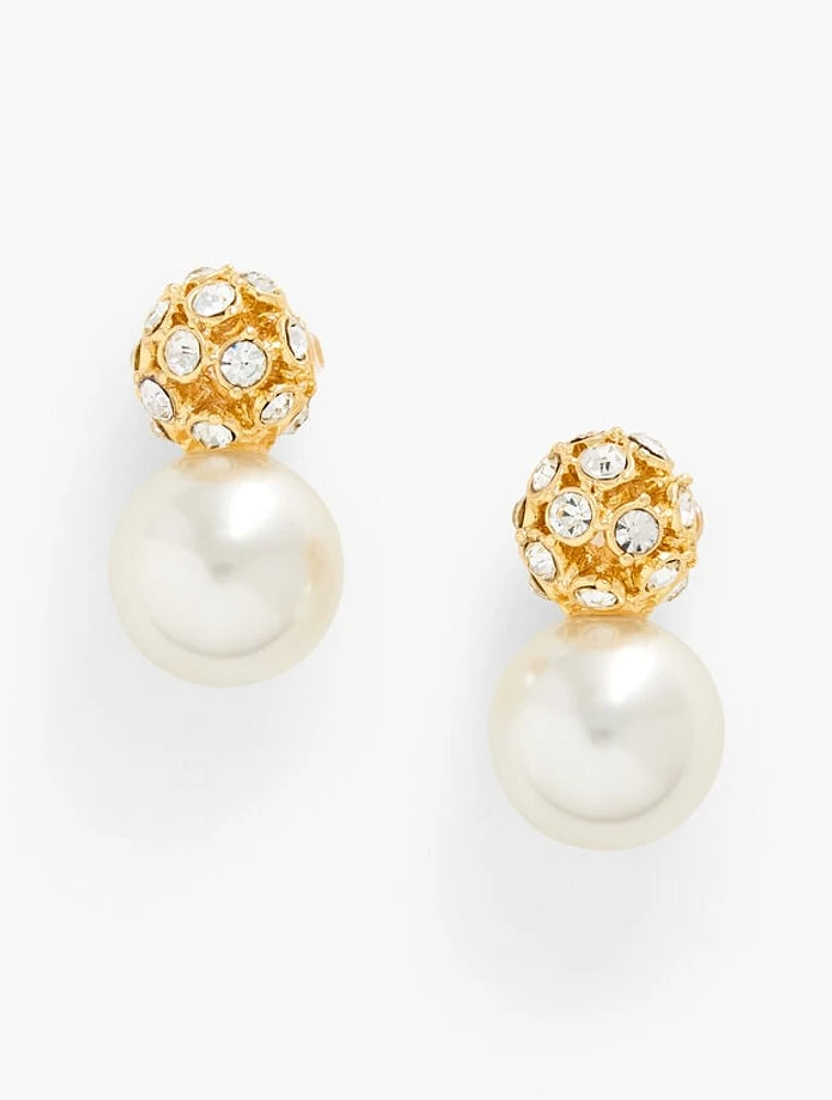 Pearl Stud Earrings