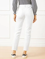Slim Straight Ankle Jeans