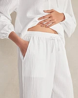 Organic Cotton Gauze Pants