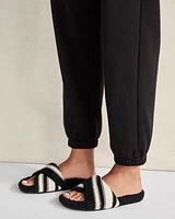 Twisted Sweaterknit Slides