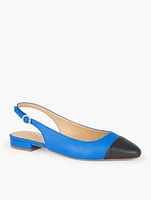 Edison Nappa Slingback Flats