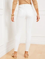 Jeggings - White Curvy Fit