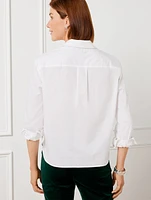 Embellished Short Shirt