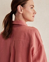 Linen Boxy Shirt