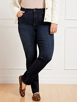 Straight Leg Jeans - Melrose Wash
