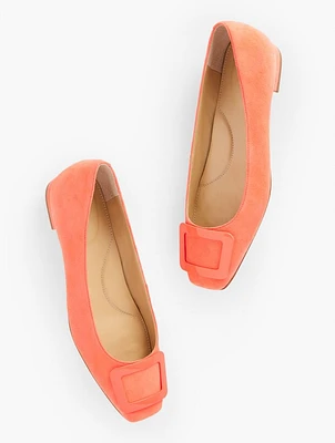 Sutton Resin Flats - Suede