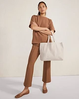 Suede Tote