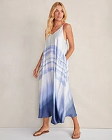 Silky Dip Dye Maxi Dress