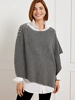 Embellished Poncho