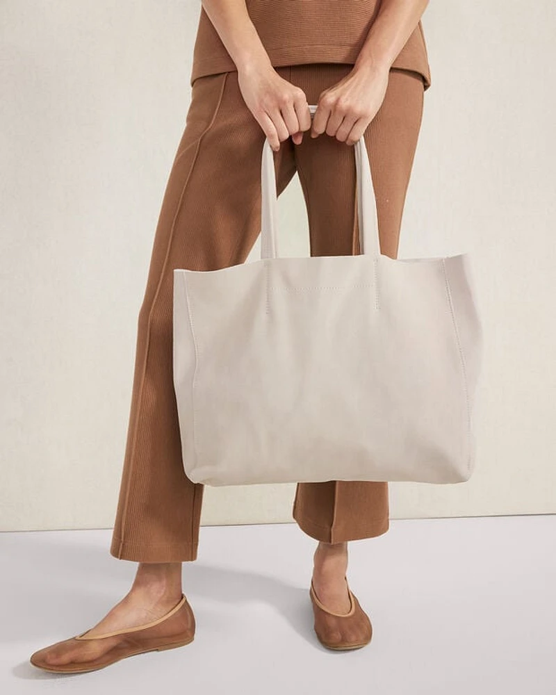 Suede Tote