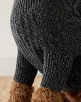 Marled Organic Cotton Dog Sweater