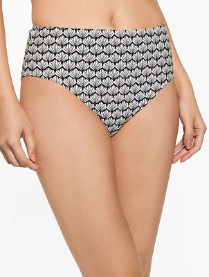 Aqua Club Ultra High Waist Swim Bottom - Fiji Shell