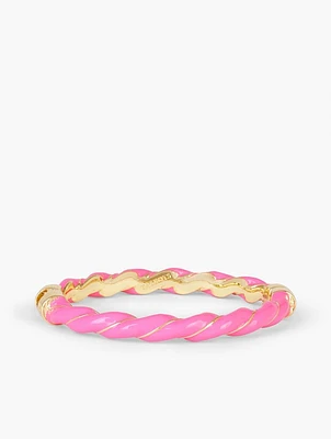 Candy Coated Twist Bangle