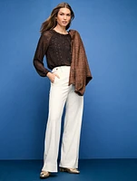 Talbots Greenwich Wide Leg Pants