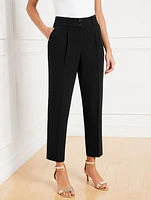 Easy Travel Tapered Ankle Pants