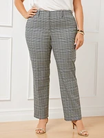 Lake Glen Plaid Straight Leg Pants