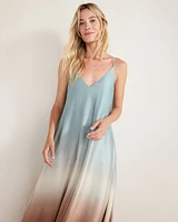 Silky Ombré Maxi Dress