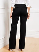 Flare Leg Refined Ponte Pants