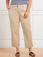 Talbots New England Crop Chinos