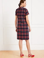 Shift Dress - Dashing Plaid