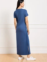 Effortless Ultraknit Short Sleeve Maxi Dress