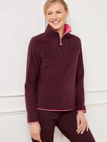 Microfleece Half-Zip Pullover