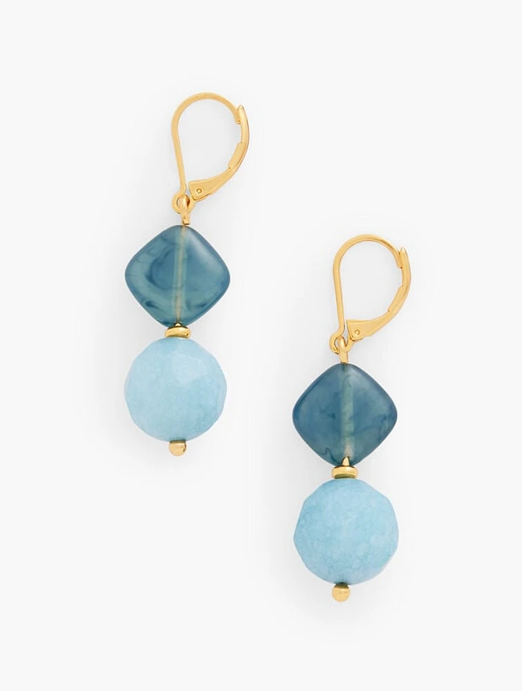 Soft Stones Drop Earrings