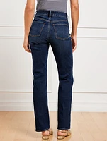 High-Waist Barely Boot Jeans - Brea Wash