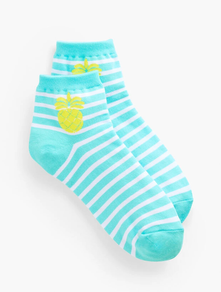 Pina Colada Crew Socks